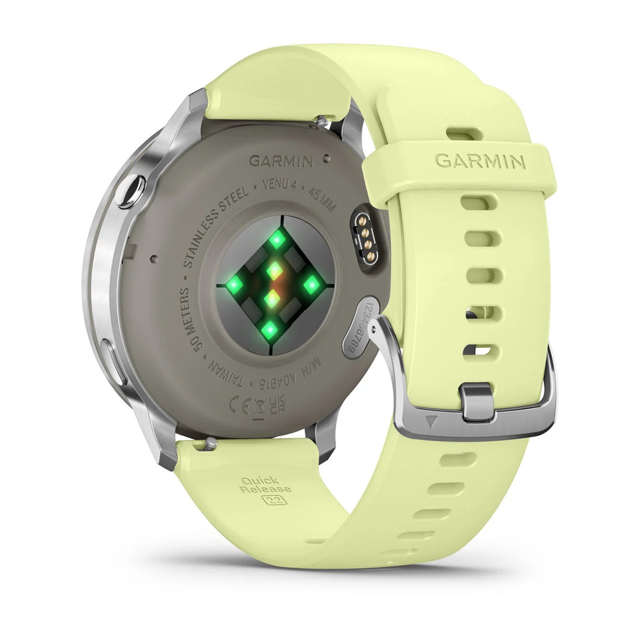 GARMIN Venu 4 45mm Gray/Silver/Citron GPS Smartwatch (010-03014-02 