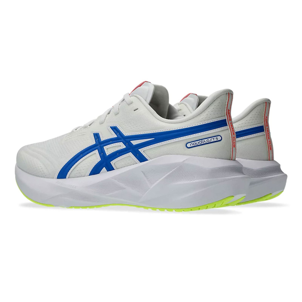 ASICS Men's Novablast 5 ATC White/Tuna Blue Running Shoes
