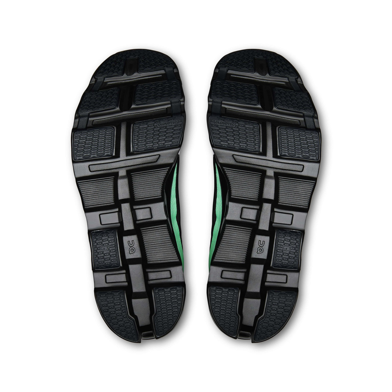 ON FOOTWEAR Men's Cloudmonster 2 Black/Glacier Running Shoes