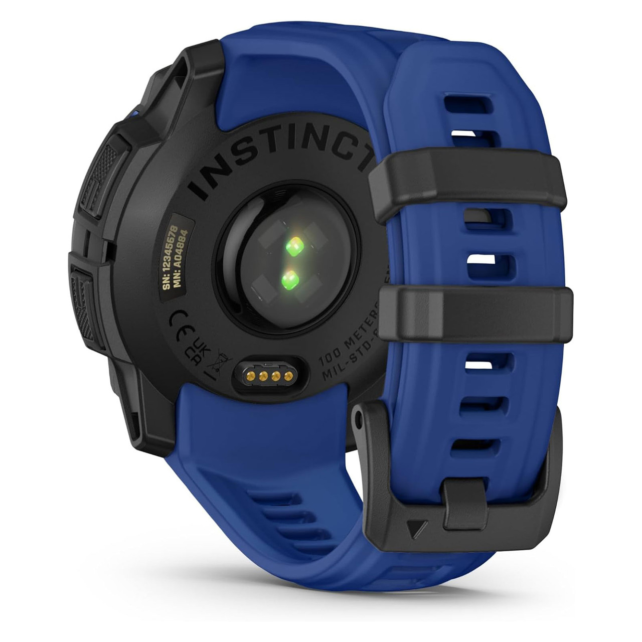 GARMIN Instinct 3 Amoled 45mm Black With Bolt Blue/Black Band GPS
