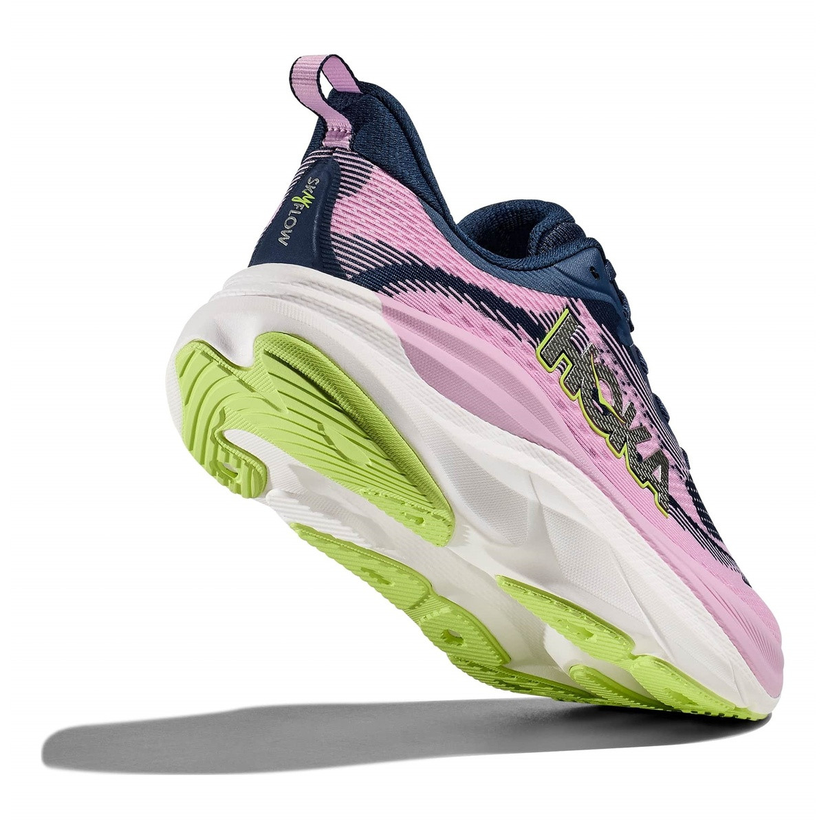 HOKA Women's Skyflow Midnight/Pink Twilight Running Shoes - Free