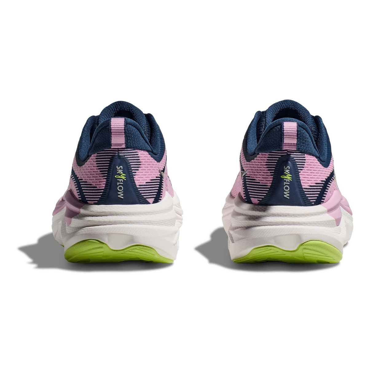 HOKA Women's Skyflow Midnight/Pink Twilight Running Shoes - Free