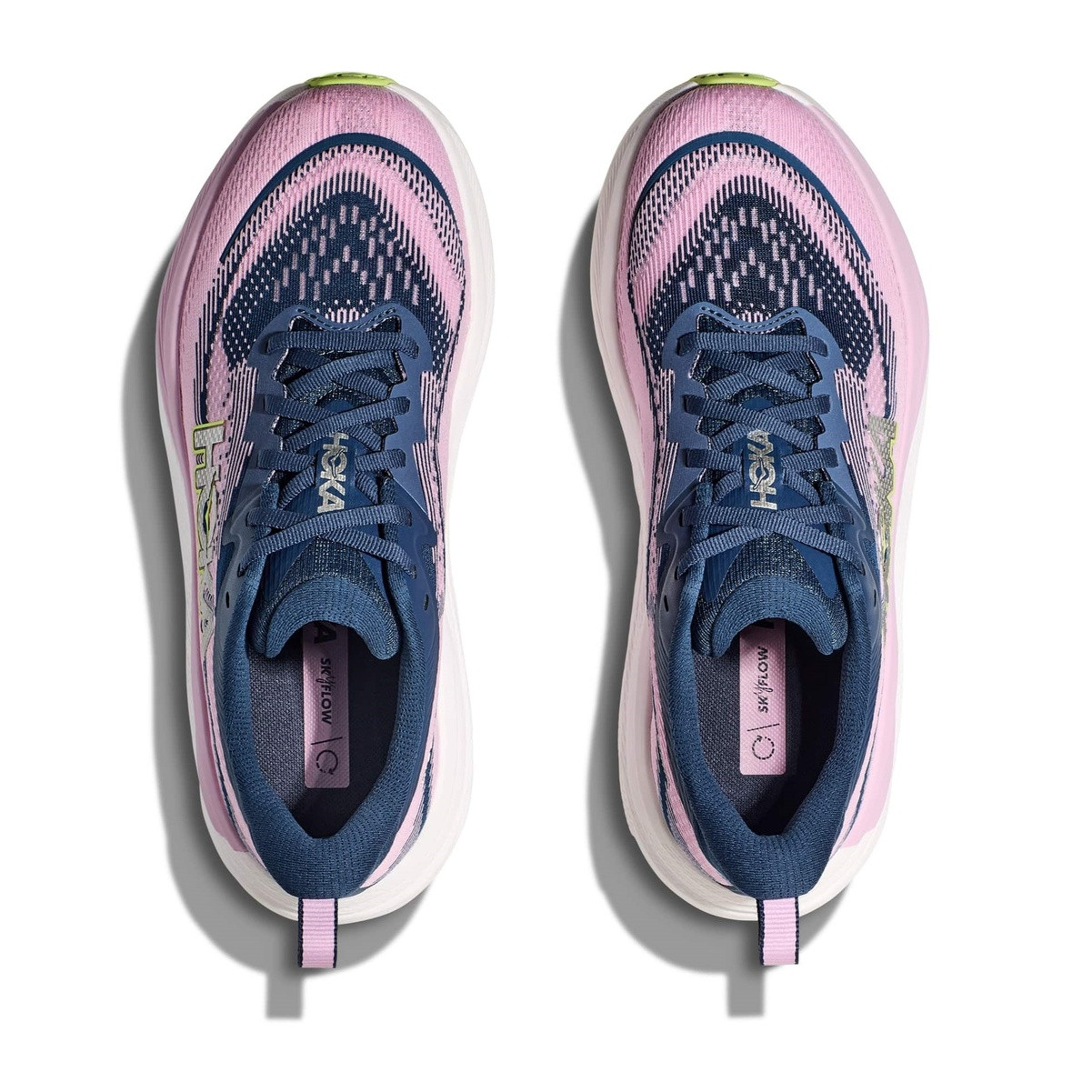 HOKA Women's Skyflow Midnight/Pink Twilight Running Shoes - Free