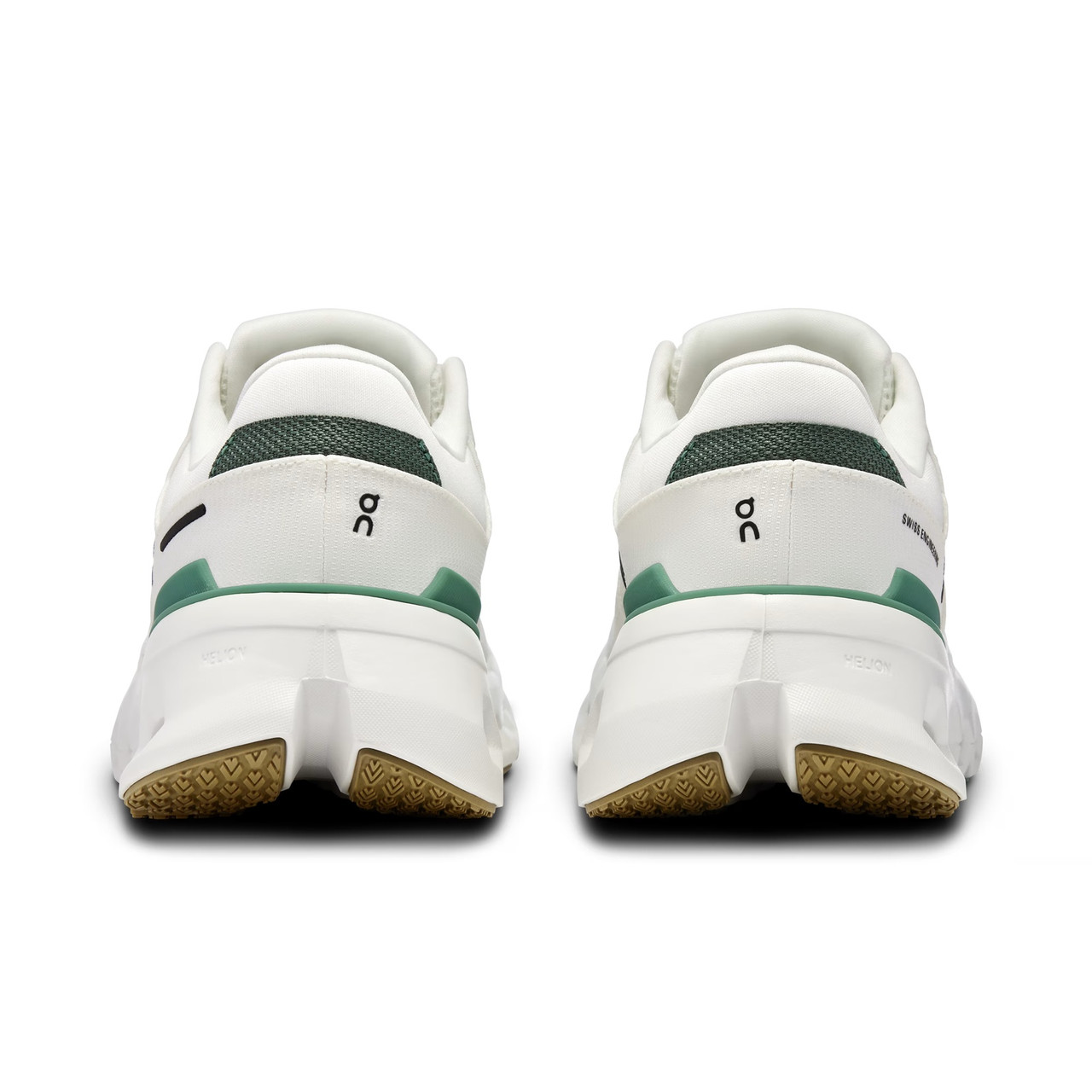 On Running White High-Top Sneakers with Green Trim Nike Air Force 1 High Sculpt  main image 2