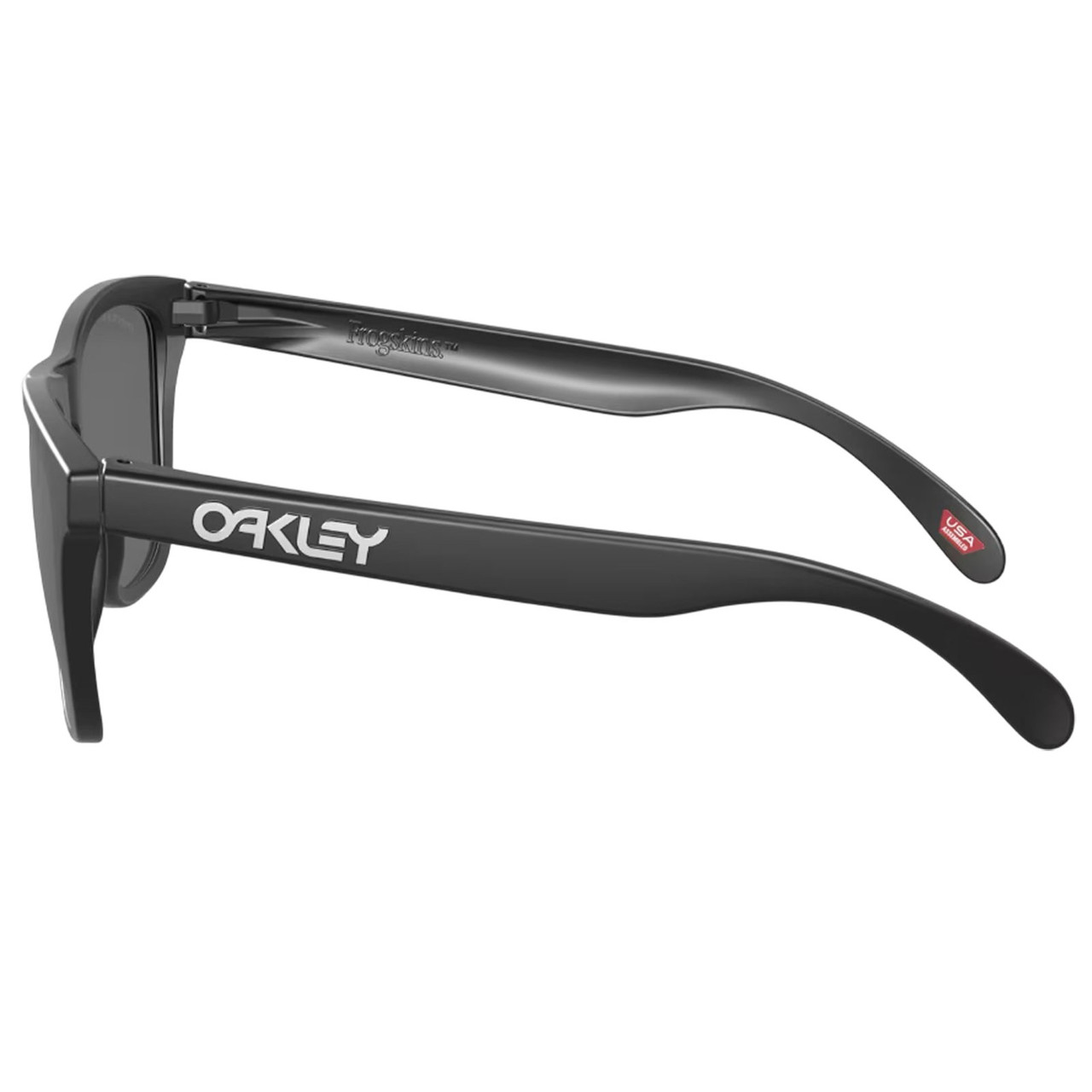 Oakley Frogskins サングラス ブラック オークリー OAKLEY Men's Frogskins Sunglasses with Matte Black Frame and Prizm