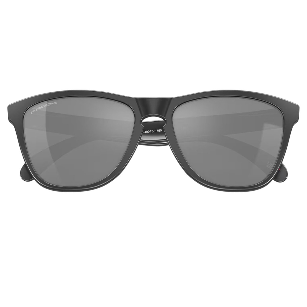 OAKLEY Men's Frogskins Sunglasses with Matte Black Frame and Prizm