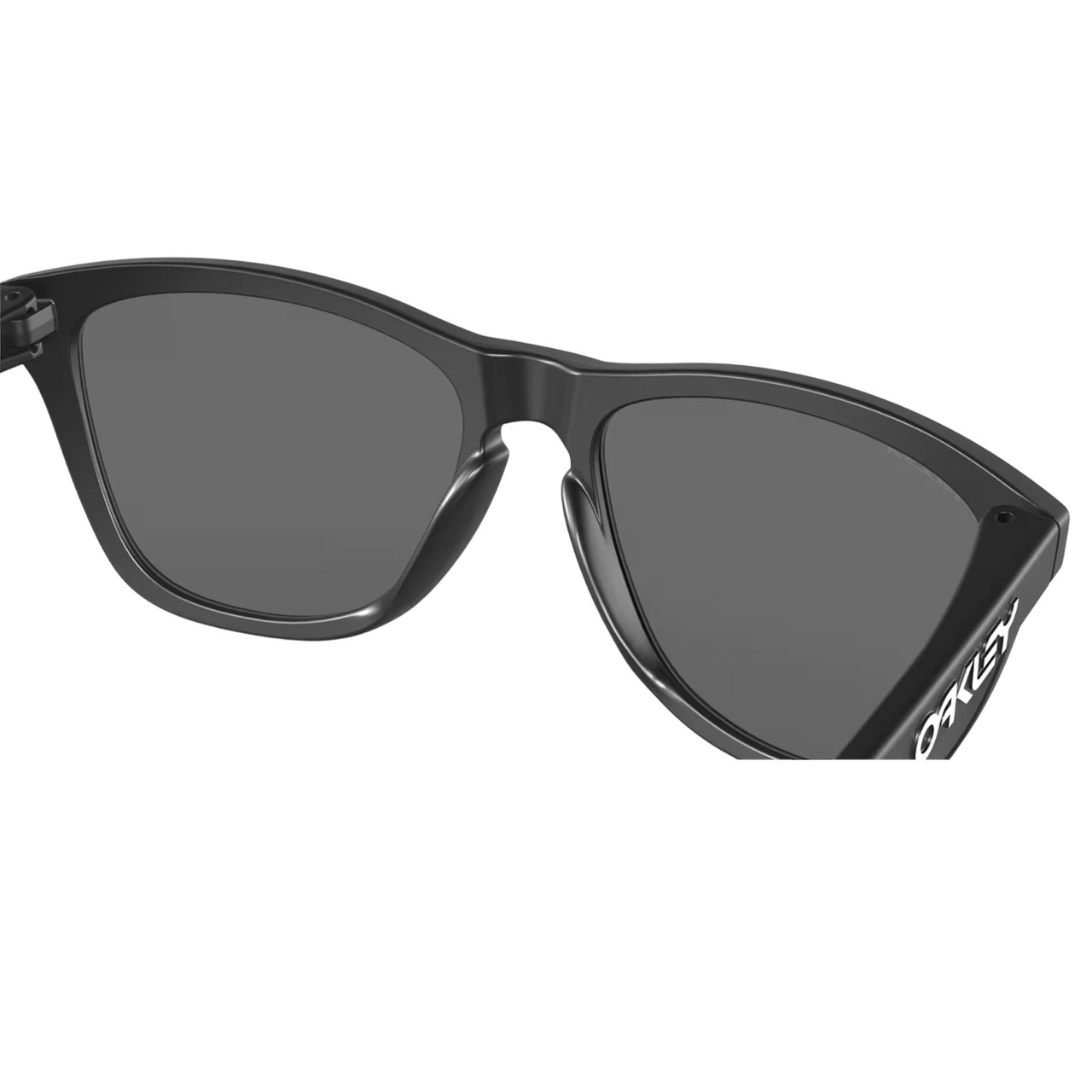 OAKLEY Men's Frogskins Sunglasses with Matte Black Frame and Prizm