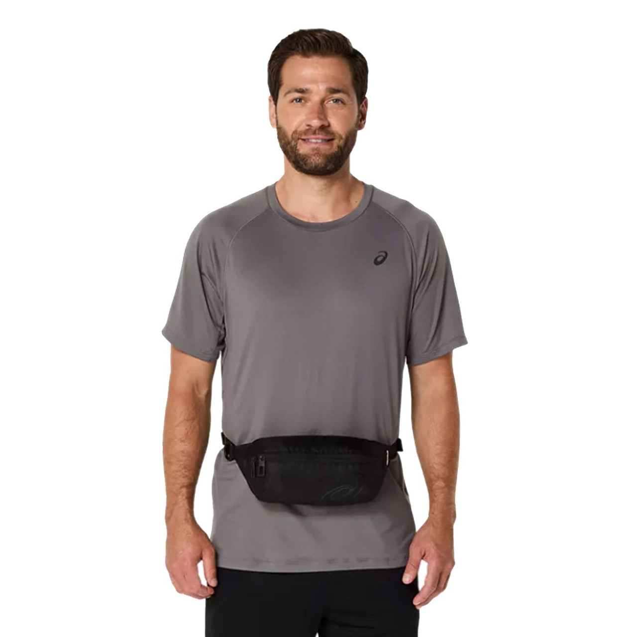 ASICS Performance Black Waist Pouch (3033C061.001) - Free Shipping