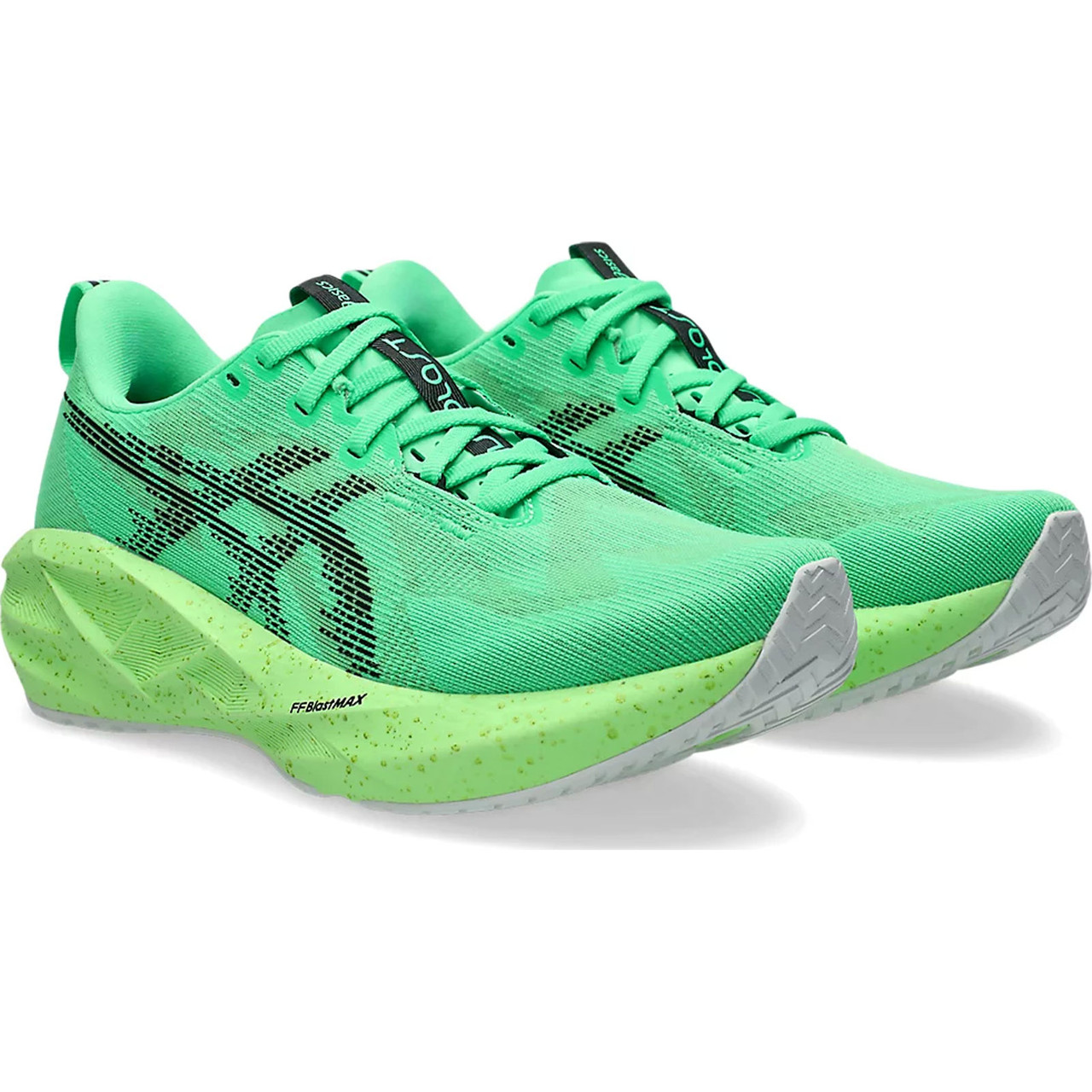 ASICS Women's Novablast 5 Ekiden Vital Green/Black Shoes - Free
