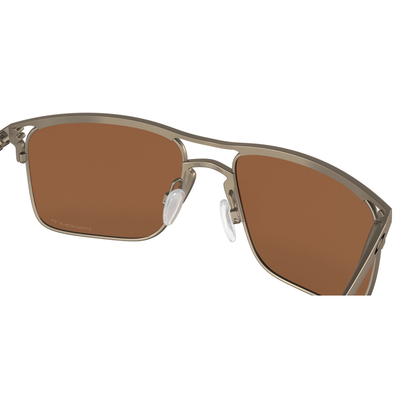 OAKLEY Holbrook Ti Sunglasses with Satin Pewter Frame and Prizm