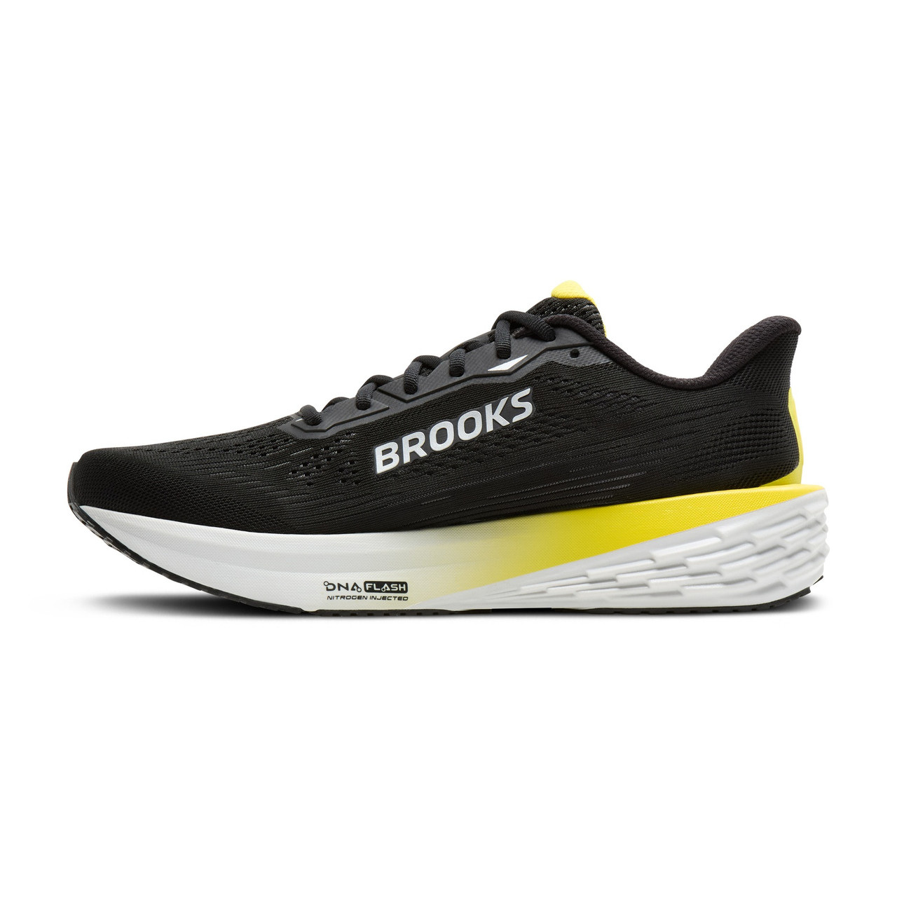 Brooks Ricochet Men\'s Athletic Shoes - Neon Yellow and Black Brooks Ricochet Size 45. 5 IT: Neon Yellow Running Shoes main image 3