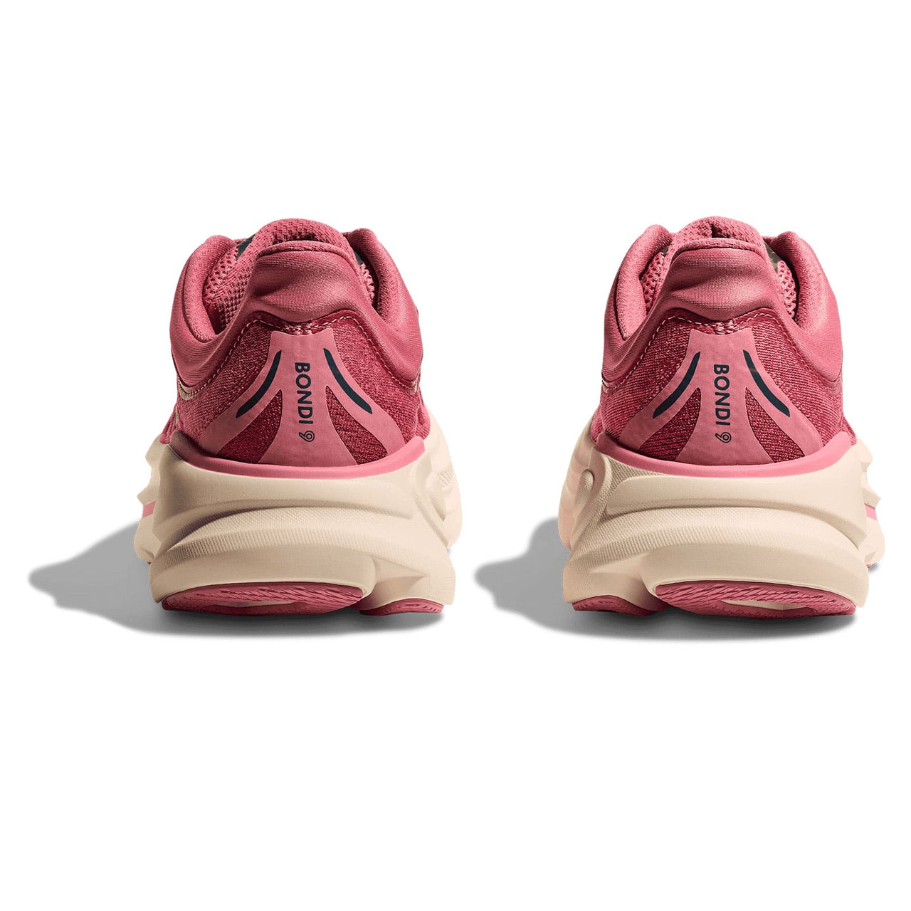 HOKA Women's Bondi 9 Lingonberry/Cranberry Running Shoes - Free