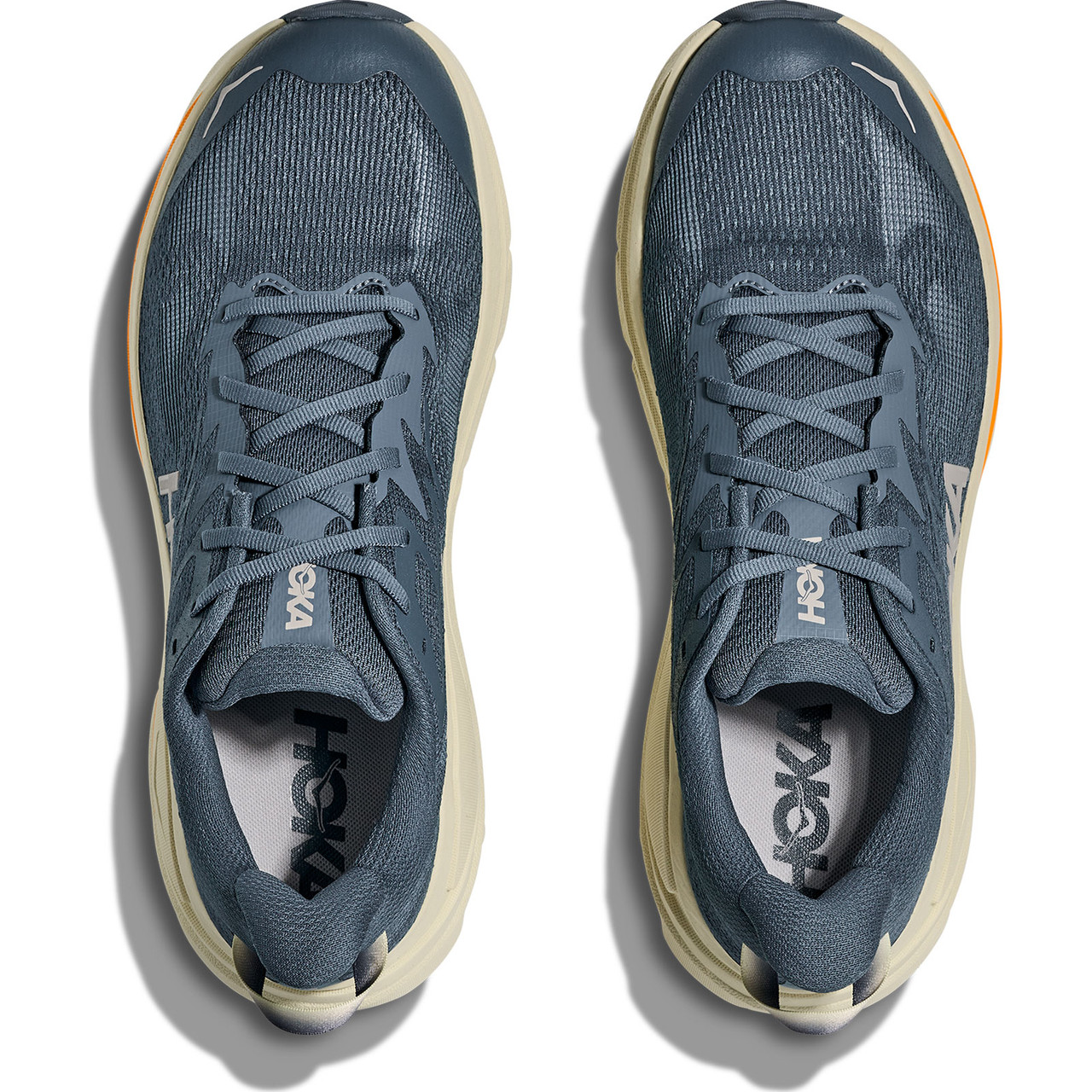 HOKA Men's Challenger 8 Faded Navy/Pampass Grass Shoes - Free Shipping