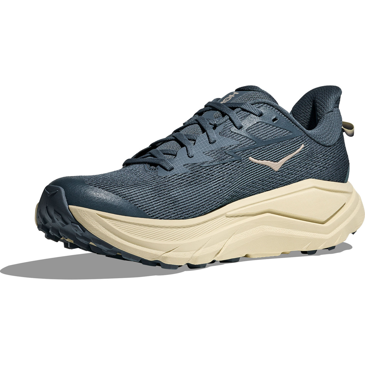 HOKA Men's Challenger 8 Faded Navy/Pampass Grass Shoes - Free Shipping