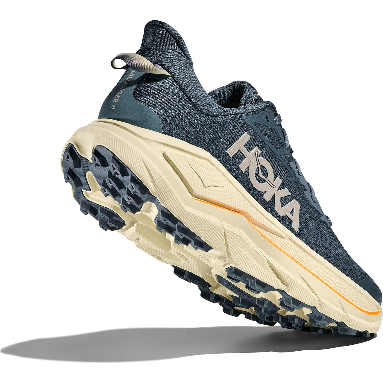 ＨＯＫＡ HOKA Men's Challenger 8 Faded Navy/Pampass Grass Shoes - Free Shipping