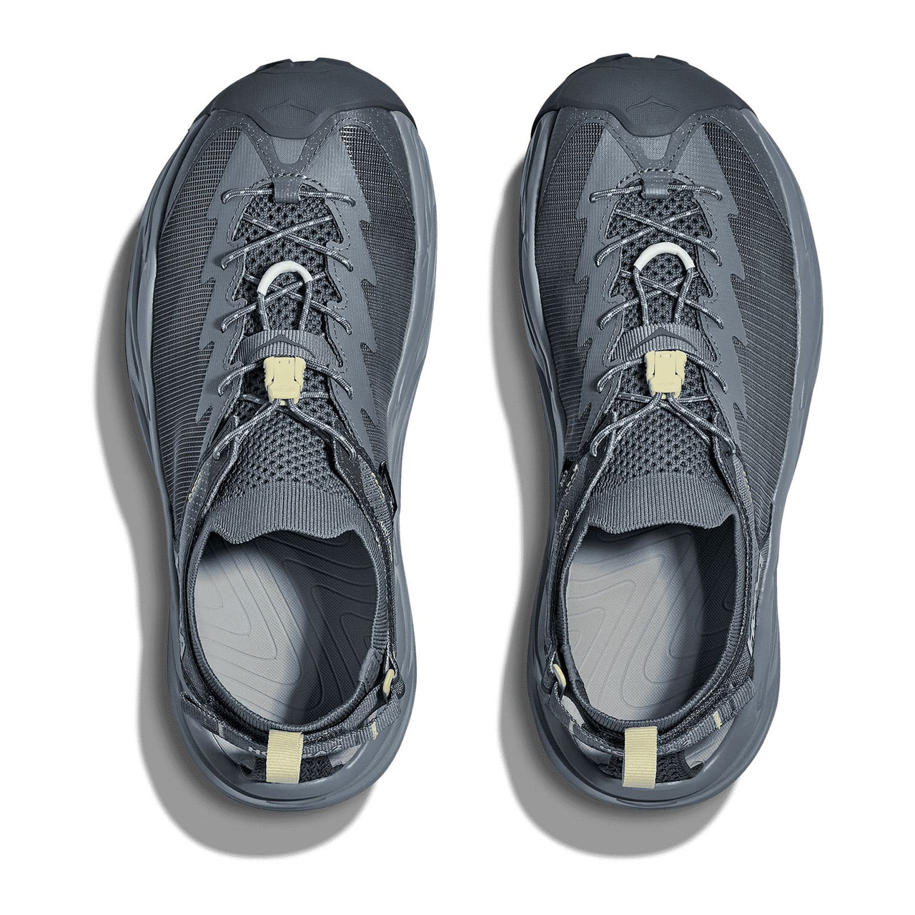 HOKA Men's Hopara 2 Slate Blue/Washed Blue Sandals - Free Shipping