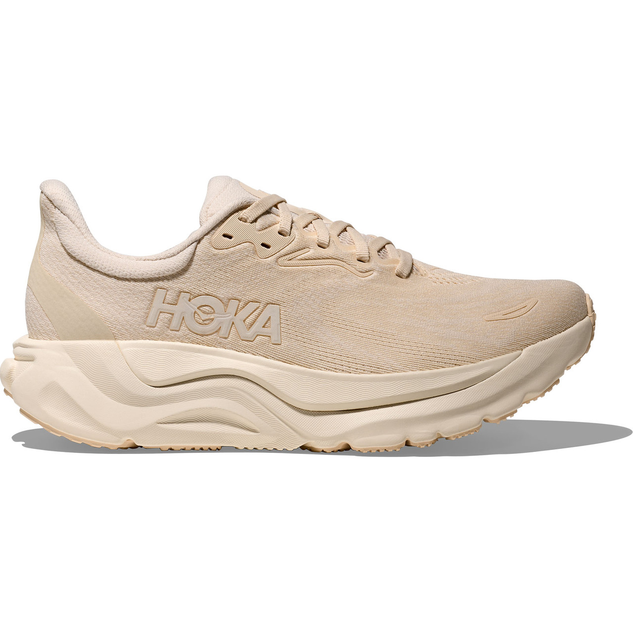 HOKA Women's Arahi 8 Birch/Alabaster Shoes - Free Shipping