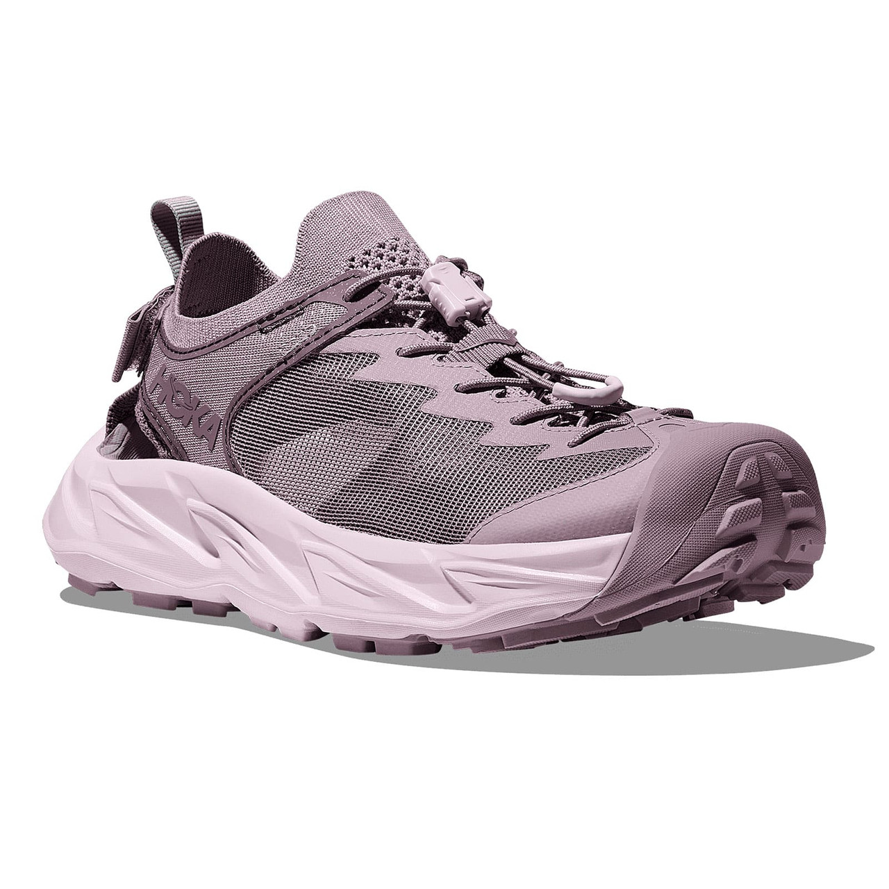 HOKA Women's Hopara 2 Fragrant Lilac/Lilac Cream Sandals - Free