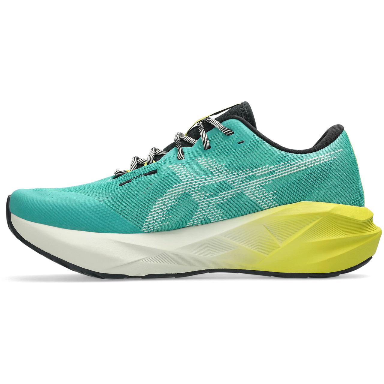 ASICS Men's Novablast 5 TR Aurora Green/Light Dust Shoes - Free