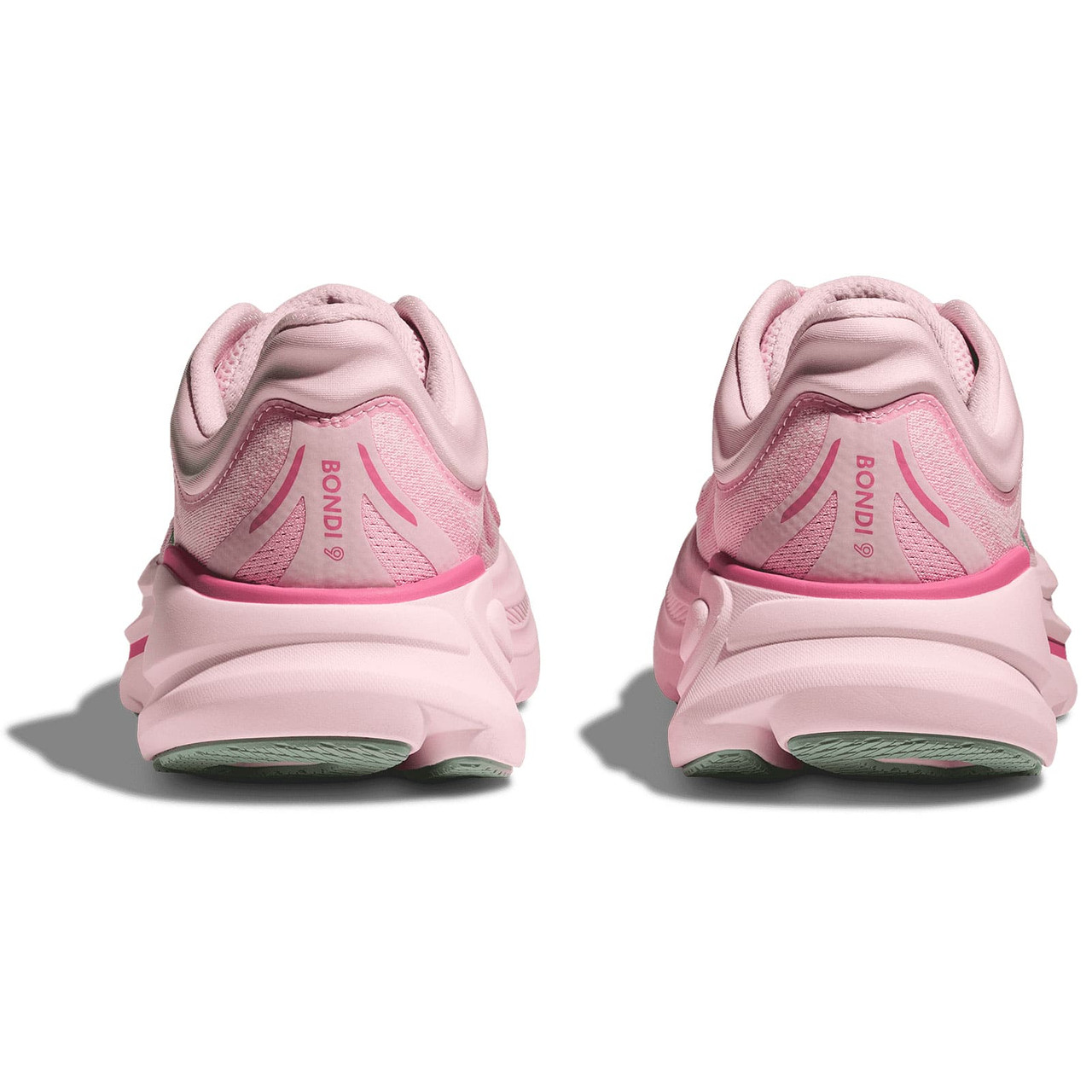 HOKA Women's Bondi 9 Rose Tea/Petal Running Shoes - Free Shipping