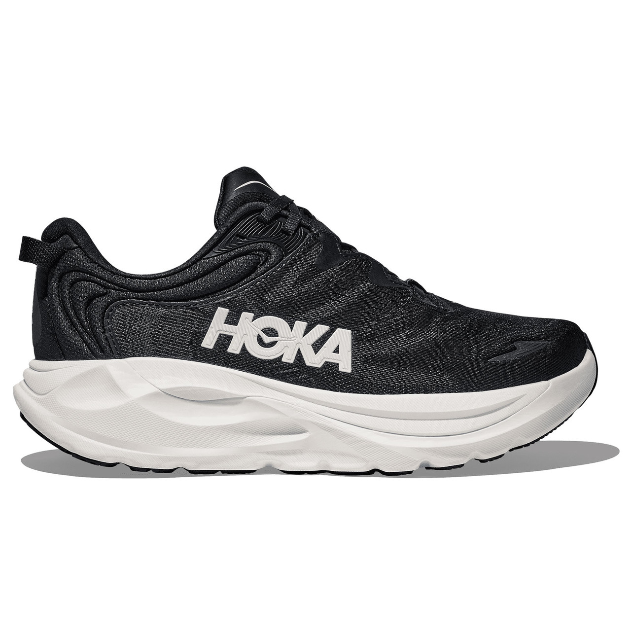 Hoka Black and White Trail Shoes HOKA Women main image 3