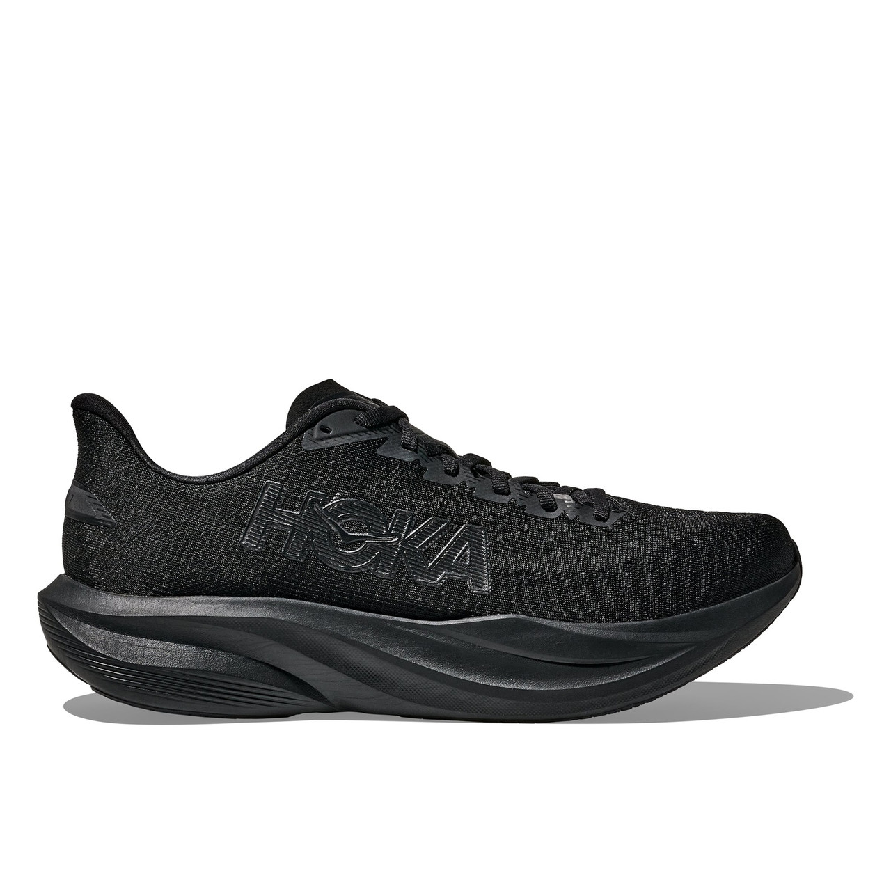 Hoka mach7 ブラック HOKA Men's Mach 7 Black/Black Running Shoes - Free Shipping