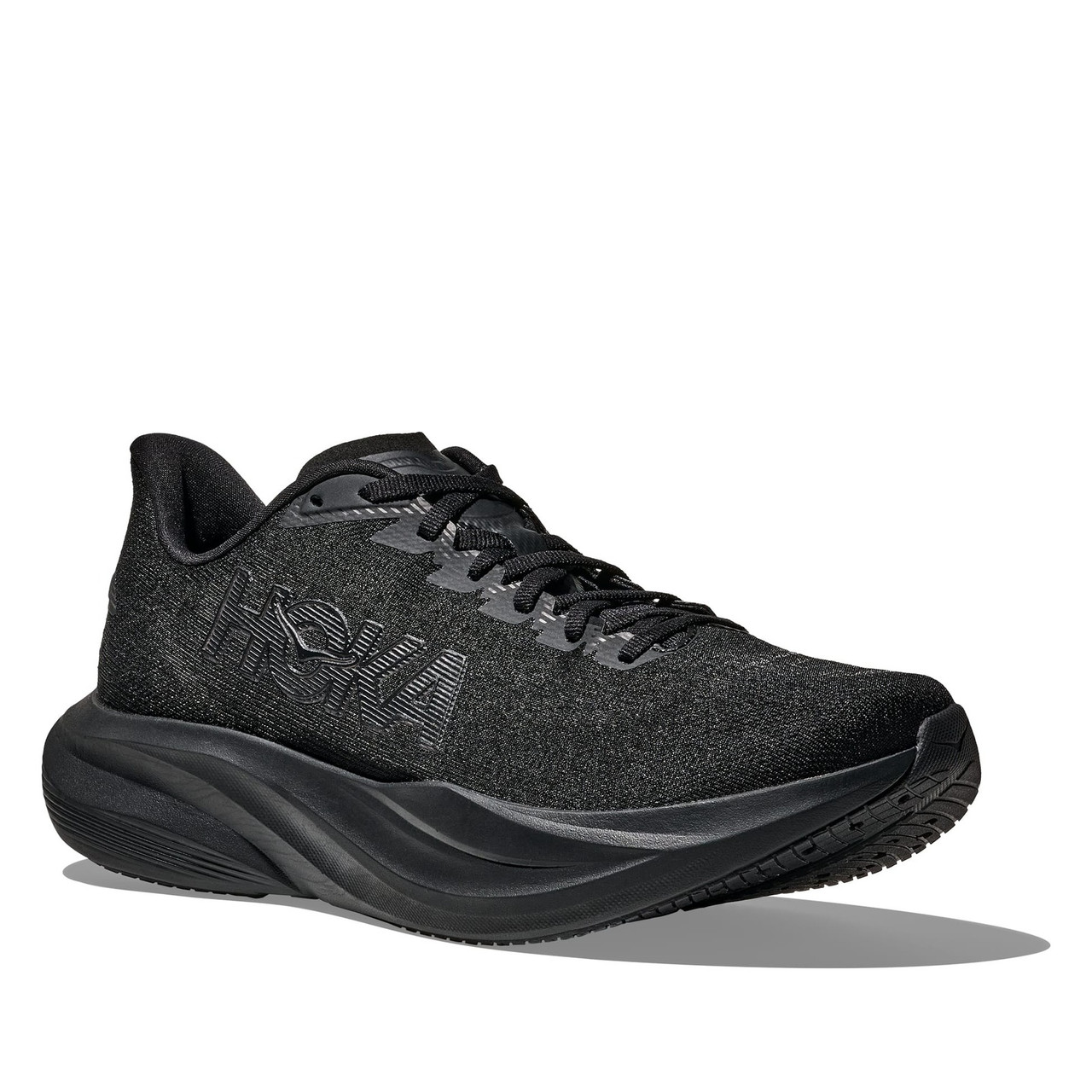Hoka mach7 ブラック HOKA Men's Mach 7 Black/Black Running Shoes - Free Shipping