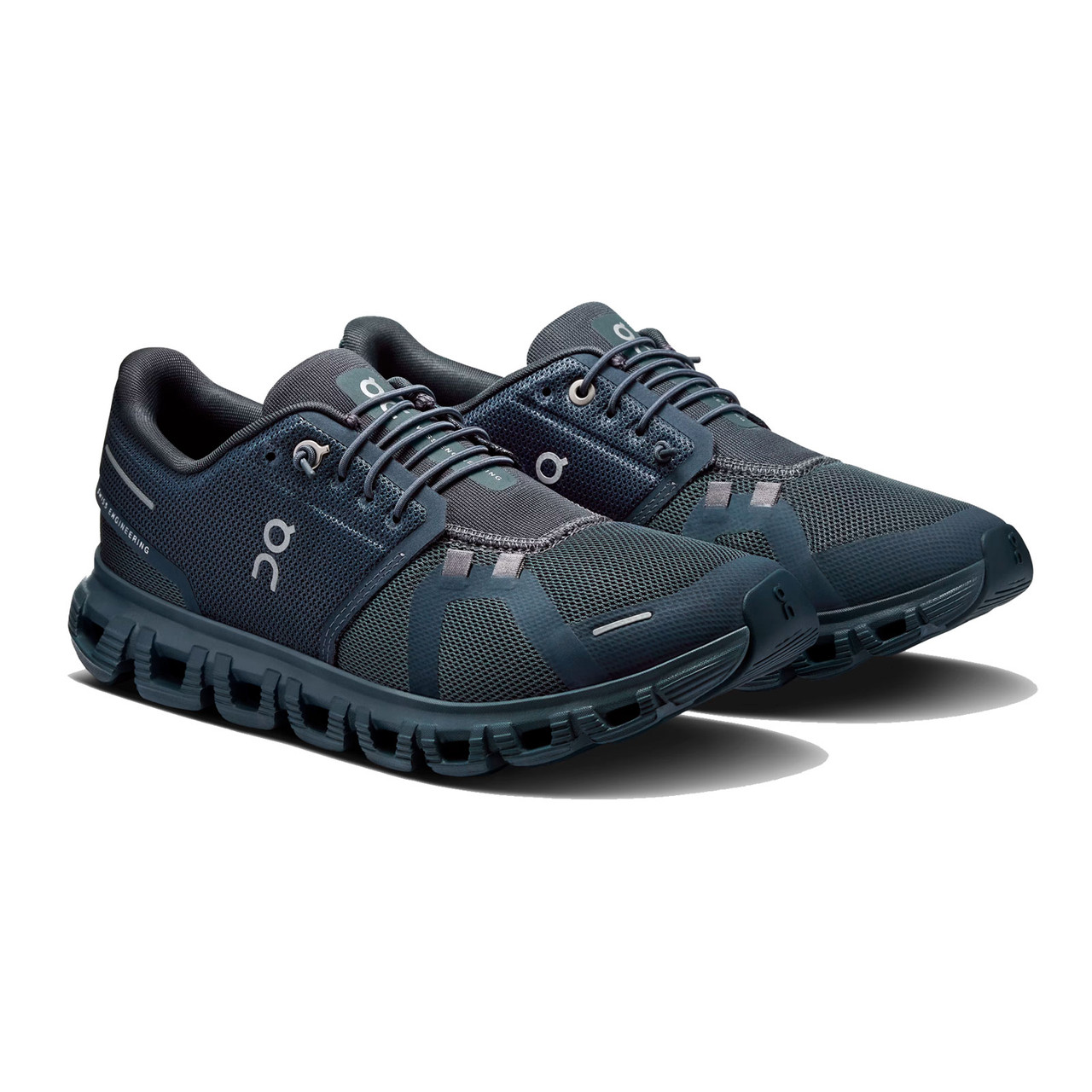 ON FOOTWEAR Women's Cloud 6 Navy/Stone Shoe - Free Shipping