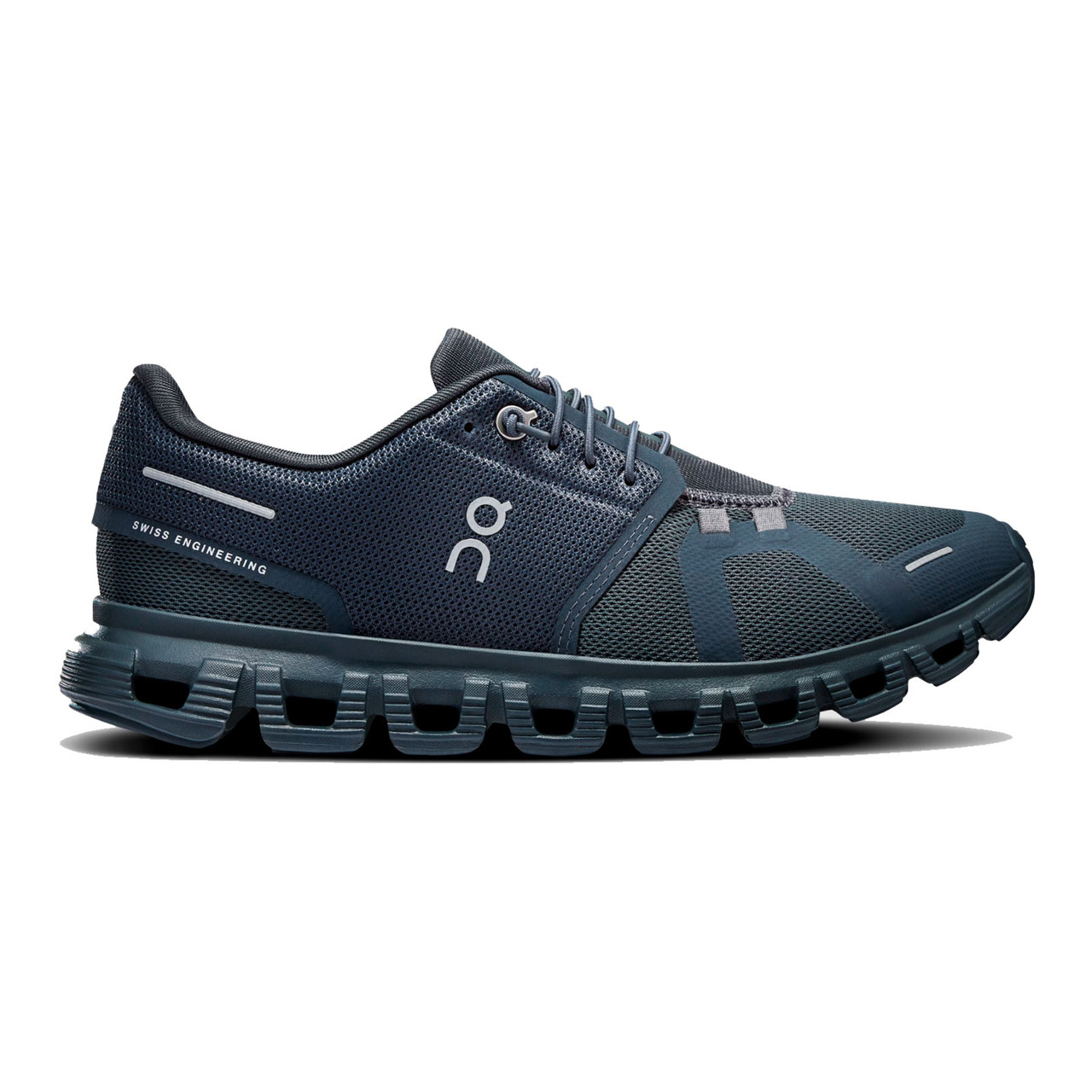 On Cloud 6 Navy/Stone W9 (26)現行品 ON FOOTWEAR Women's Cloud 6 Navy/Stone Shoe - Free Shipping