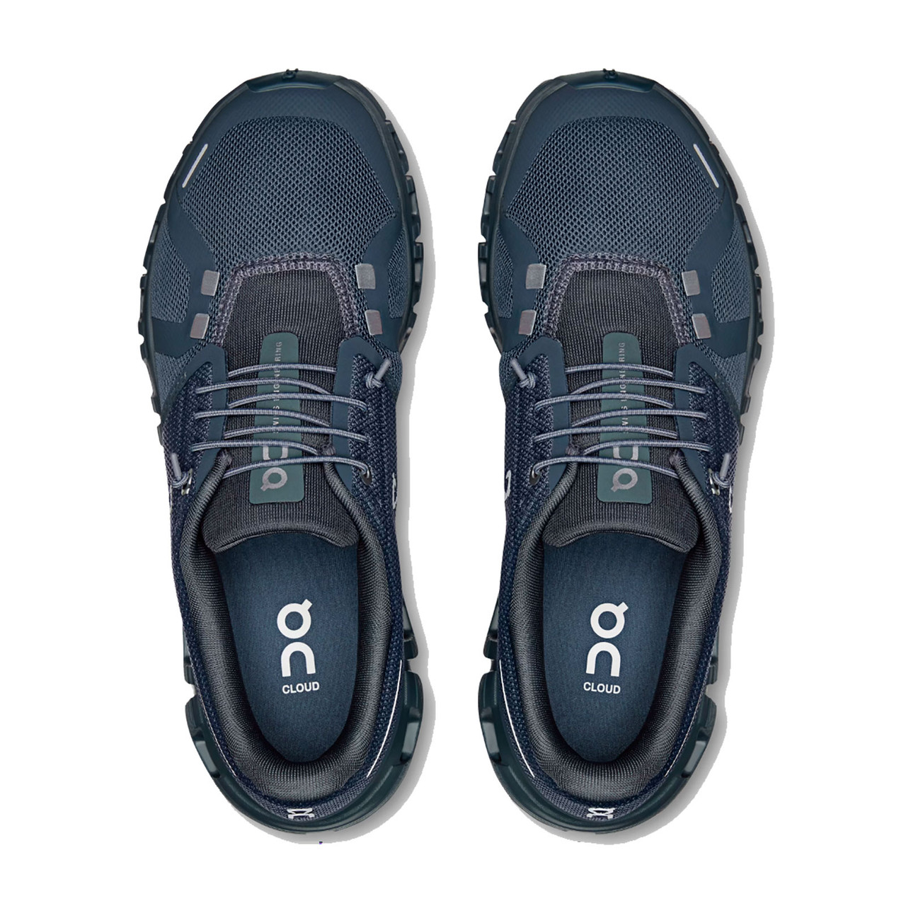 ON FOOTWEAR Women's Cloud 6 Navy/Stone Shoe - Free Shipping