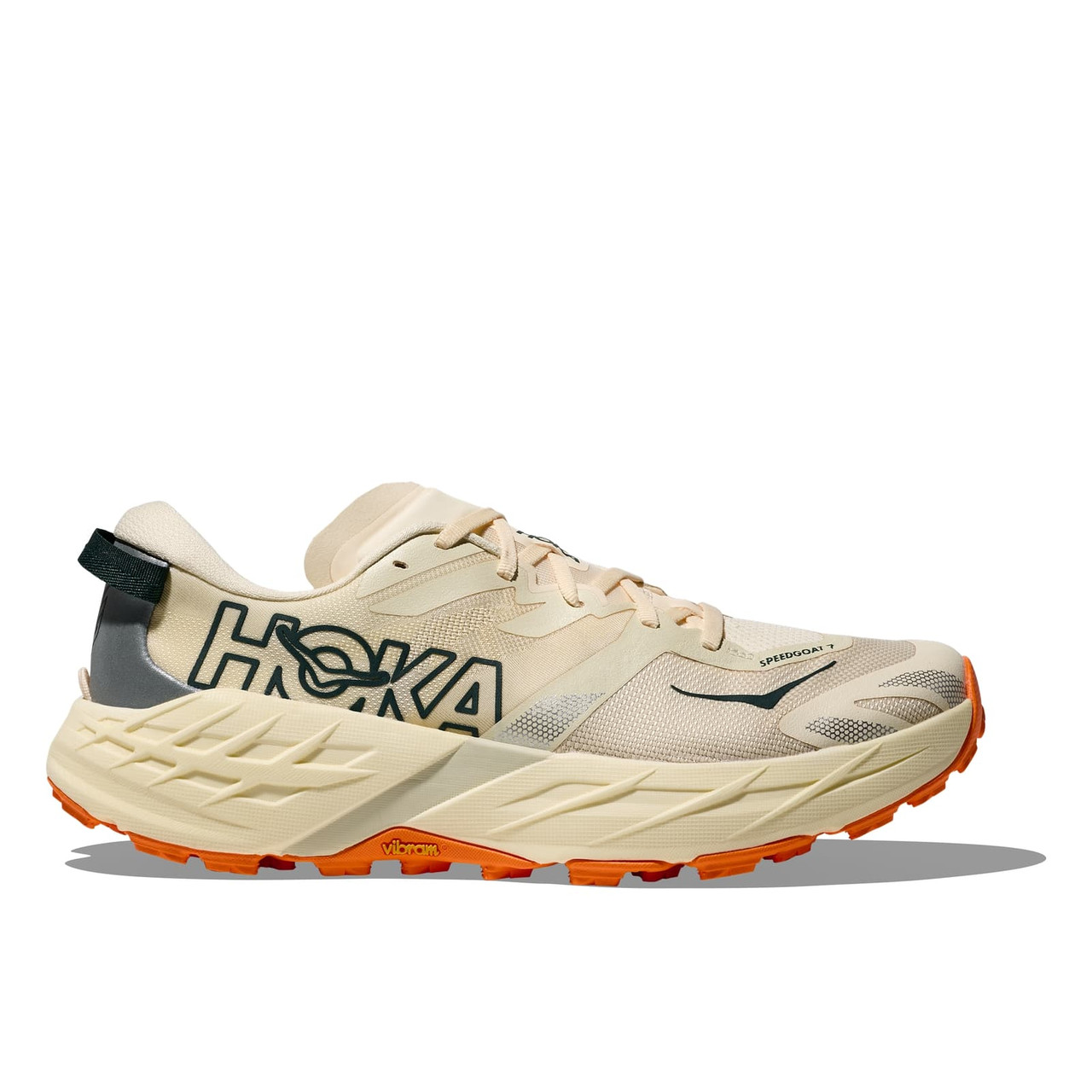 HOKA Men's Speedgoat 7 Vintage Yellow/Turmeric Running Shoes