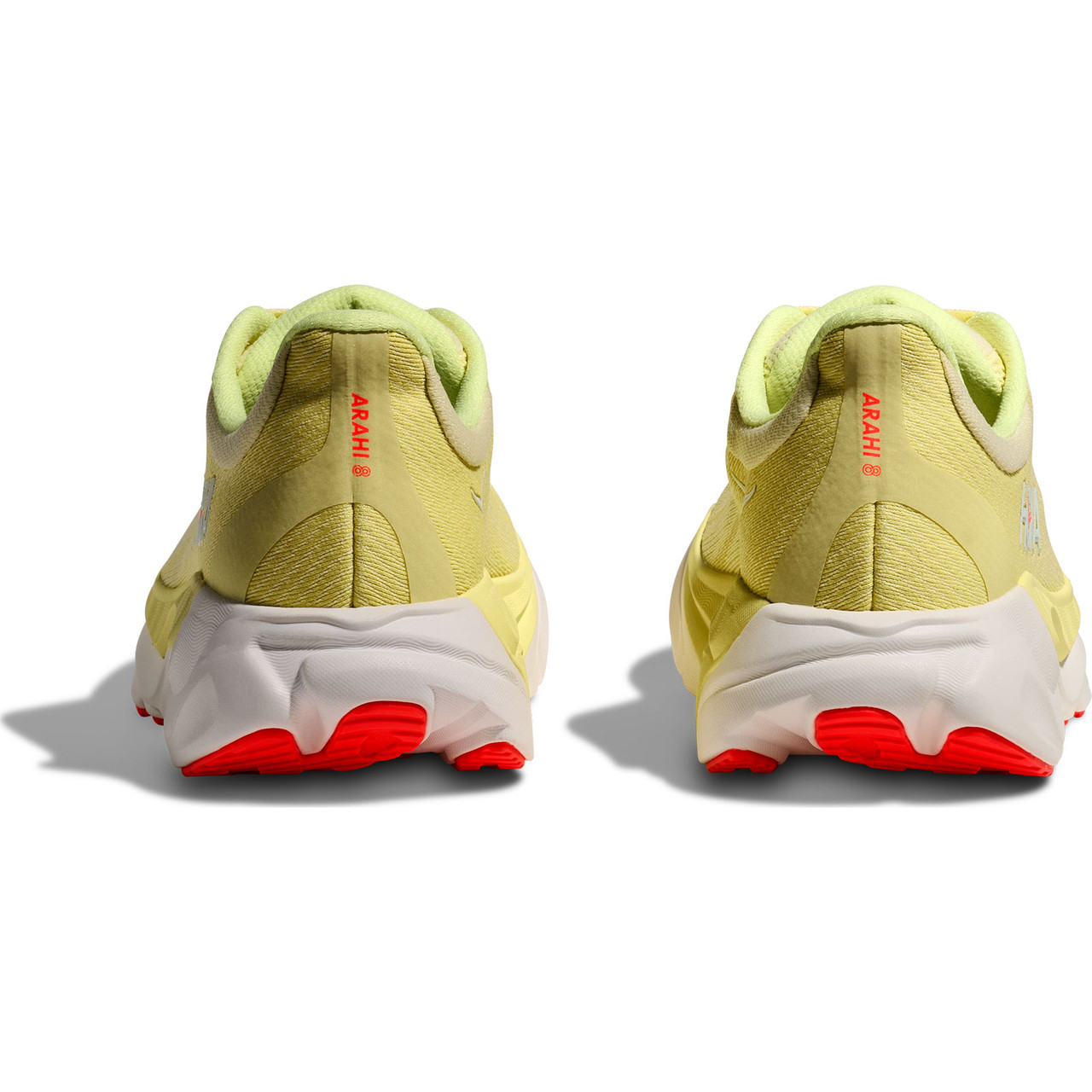 HOKA Women's Arahi 8 Sunlight/Neon Yuzu Shoes - Free Shipping