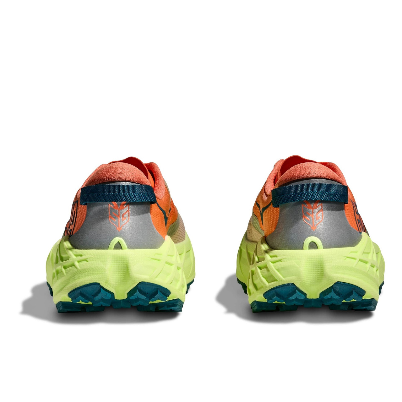 モモチーズ HOKA Women's Speedgoat 7 Persimmon/Neon Yuzu Running Shoes - Free
