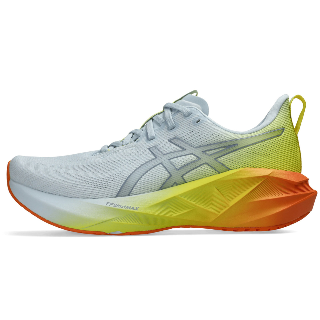 ASICS Men's Novablast 5 Sunny Sizzles Sky/Lemon Spark Running