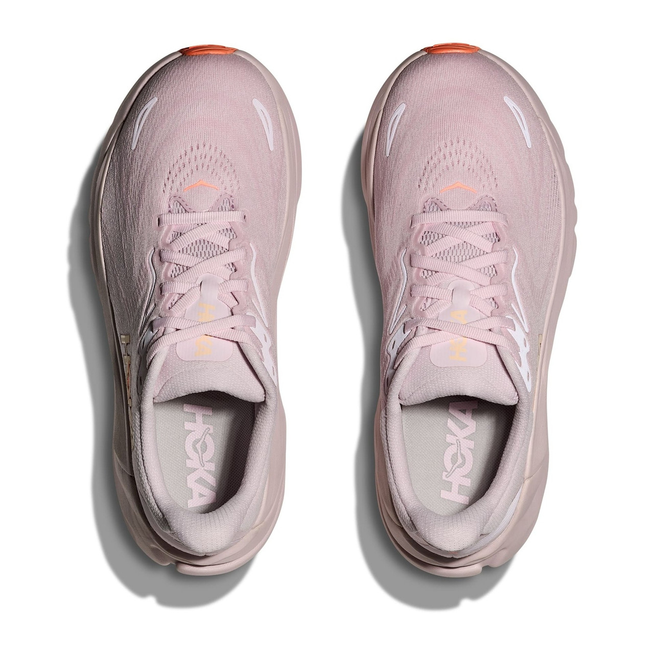 HOKA Women's Arahi 8 Lilac Cream/Neon Cantaloupe Running Shoes
