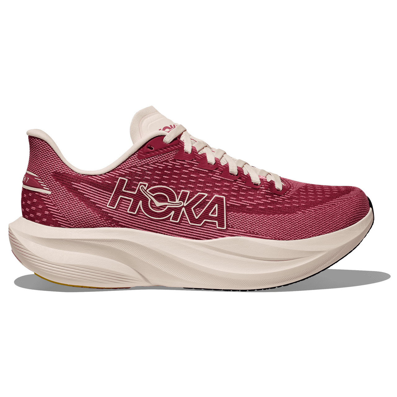HOKA Women's Mach 7 Lingonberry/Cranberry Running Shoes - Free