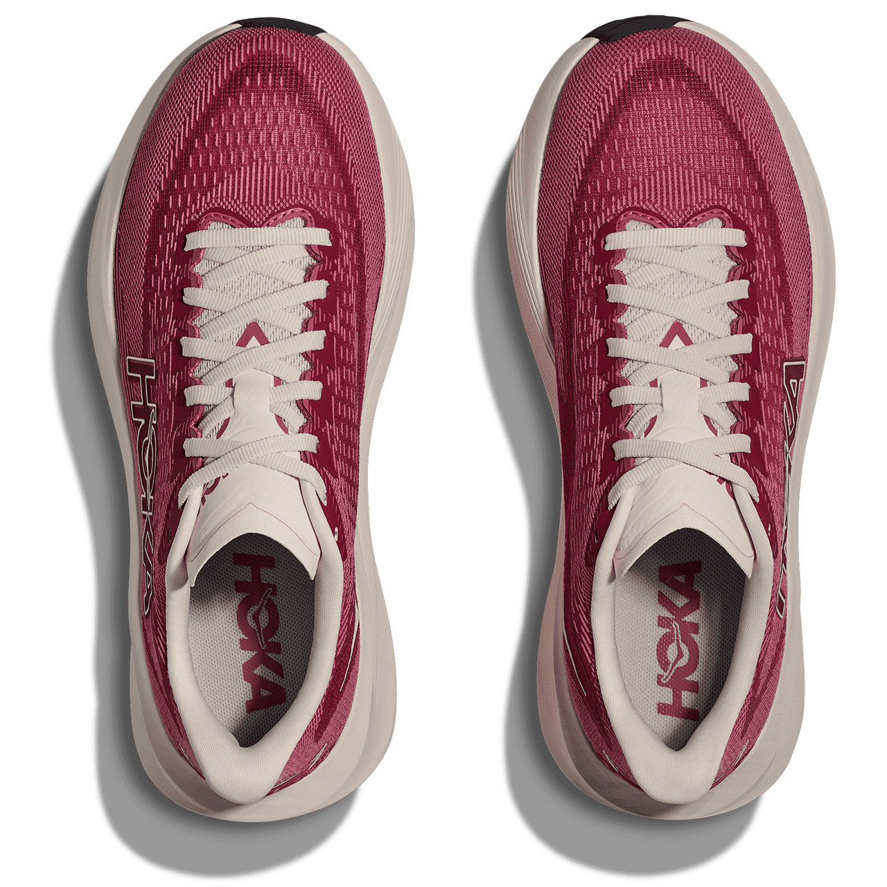 HOKA Women's Mach 7 Lingonberry/Cranberry Running Shoes - Free