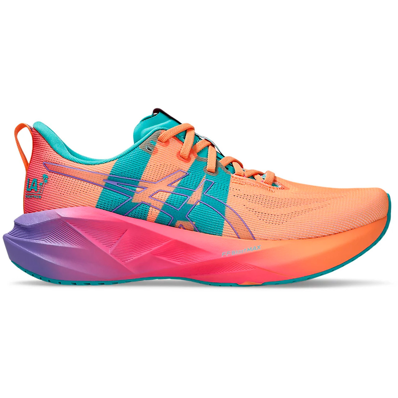 う*ま様 【うまあま】【新品未使用】ASICS NOVABLAST5 27 ASICS Unisex Novablast 5 Mojave/Amethyst Shoes - Free Shipping