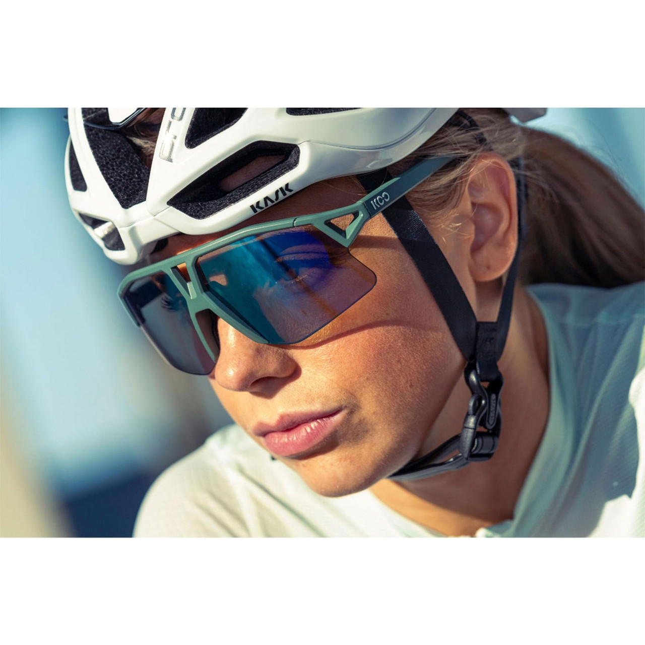KOO Hype Red Bull Bora-Blue/Silver L. Red MR Sunglasses (OEY00013