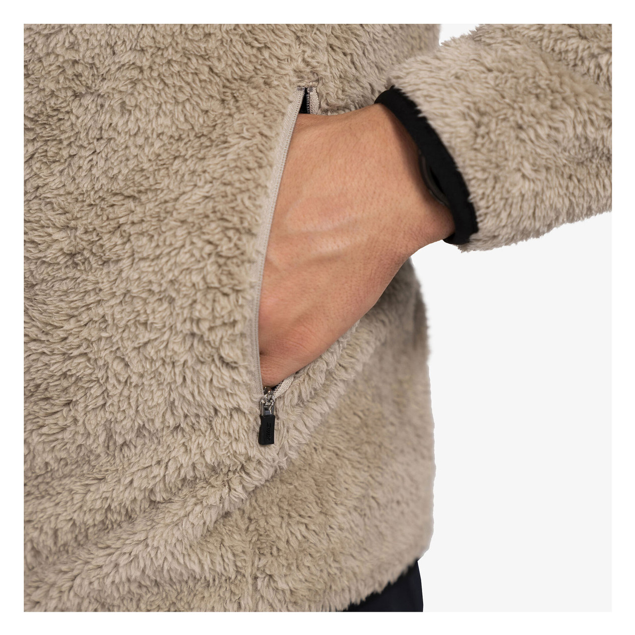 SWIX Men's Infinity Pile Midlayer Full Zip Jacket - Free Shipping