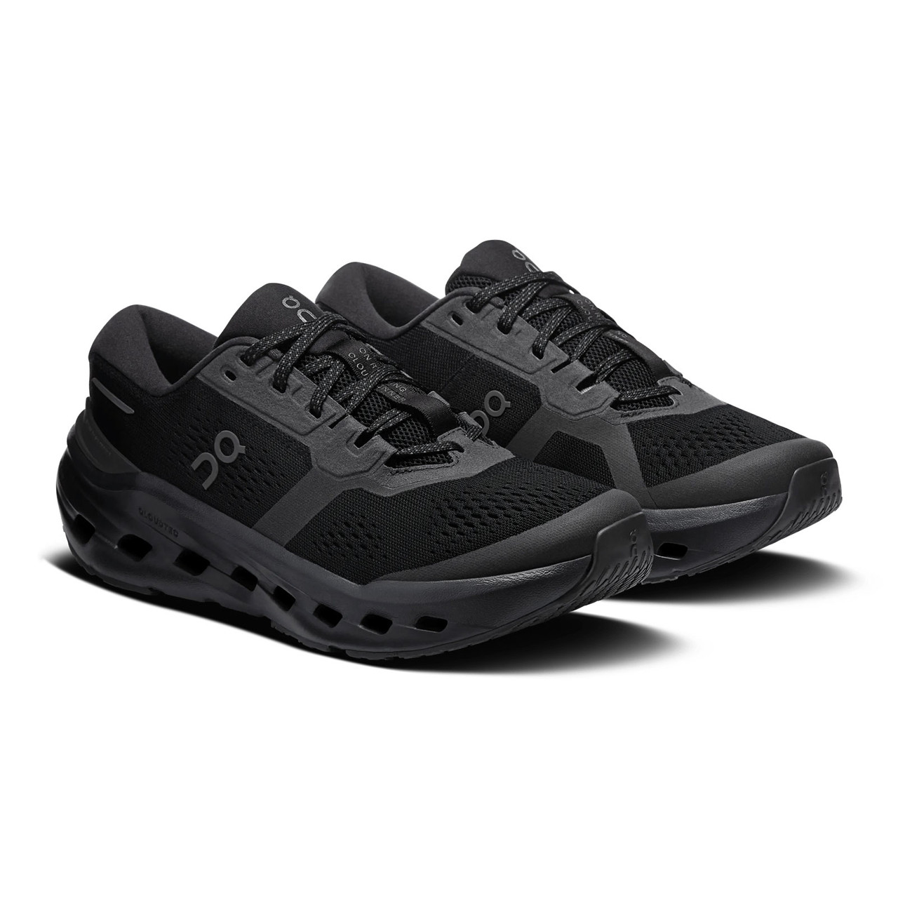【美品・正規品】On/Cloudrunner3 Black ON FOOTWEAR Men's Cloudrunner 3 Wide Black/Black Running Shoe