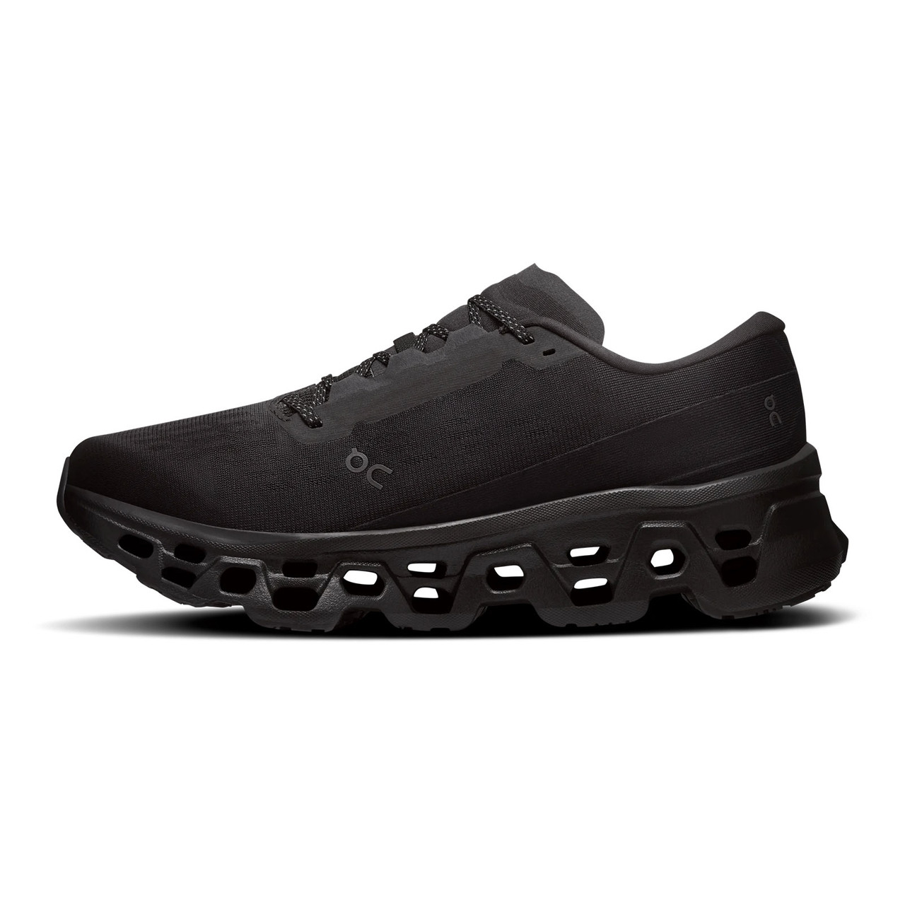ON FOOTWEAR Men's Cloudmonster 3 Black/Black Running Shoe - Free