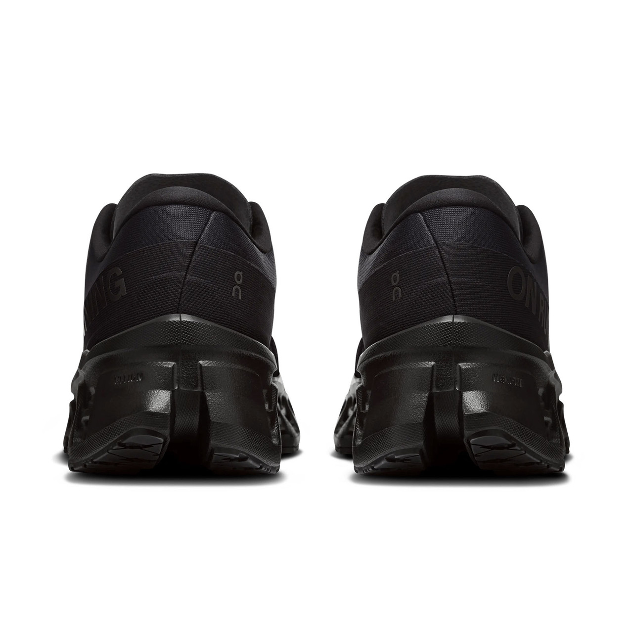 ON FOOTWEAR Men's Cloudmonster 3 Black/Black Running Shoe - Free