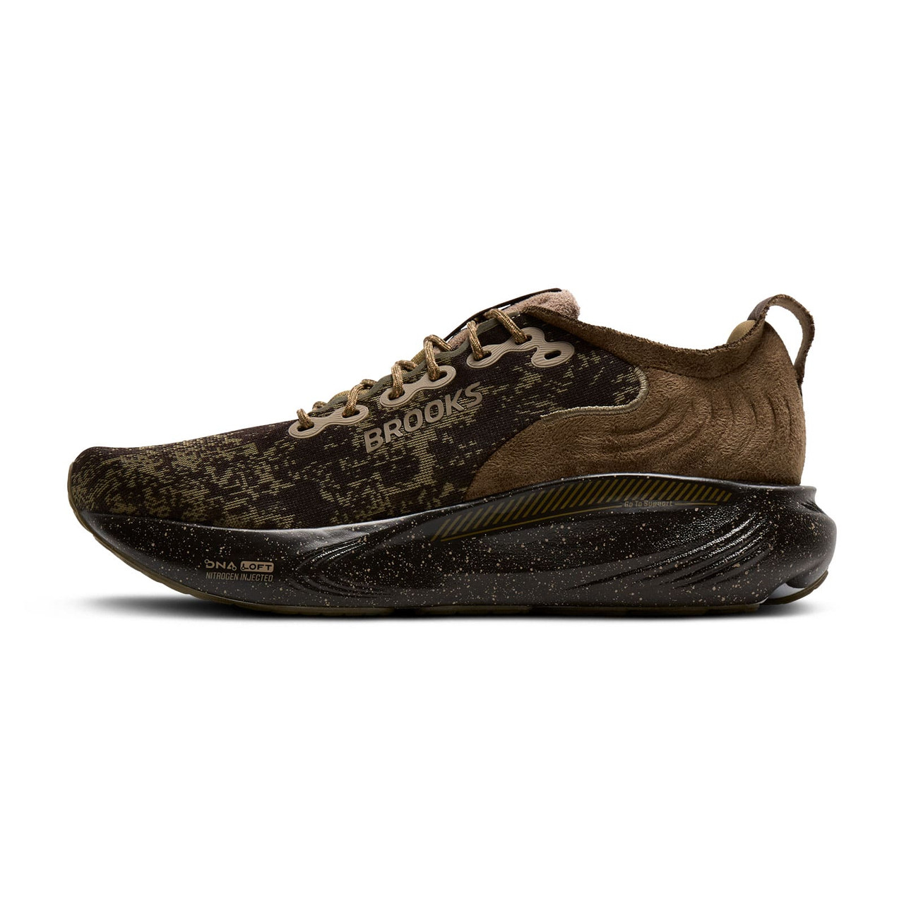 BROOKS Men's Adrenaline GTS 25 Limited Edition Olive/Ganache