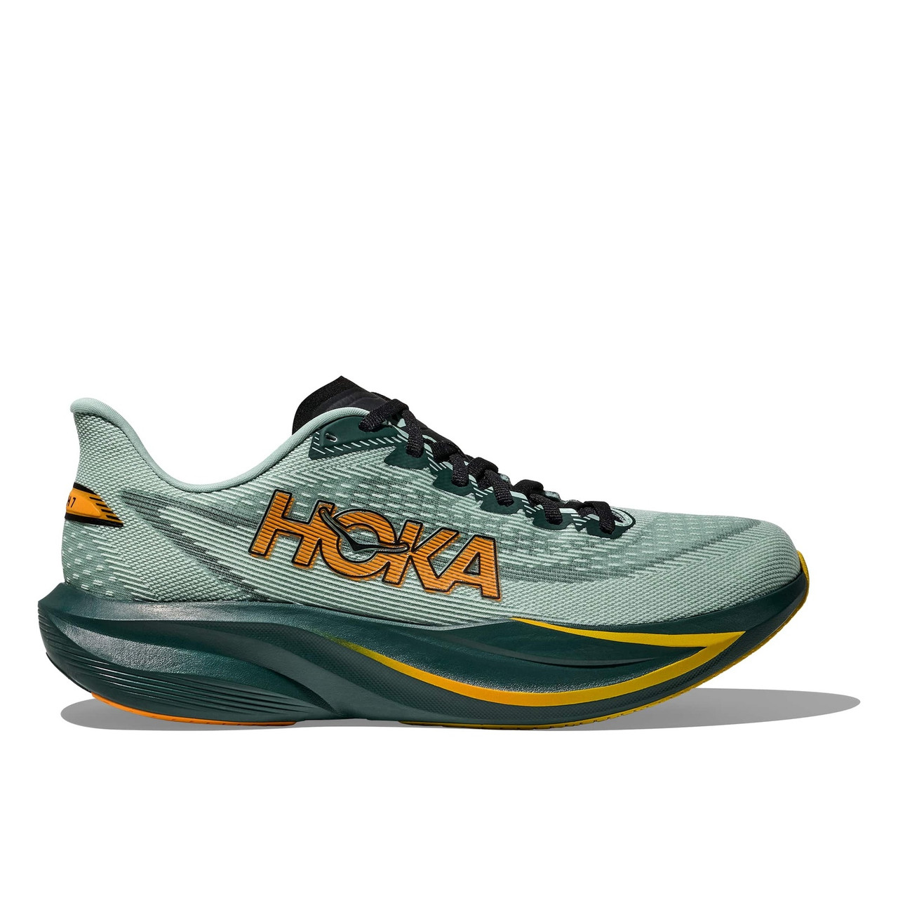HOKA Men's Mach 7 Sage/Bay Leaf Running Shoes - Free Shipping