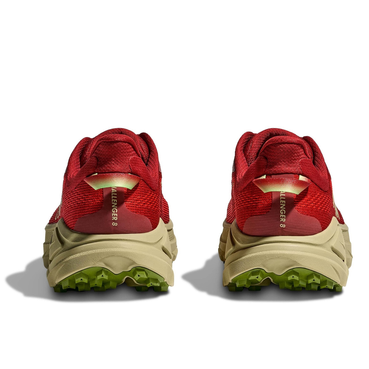 HOKA Men's Challenger 8 Dry Chili/Oatgrass Running Shoes - Free