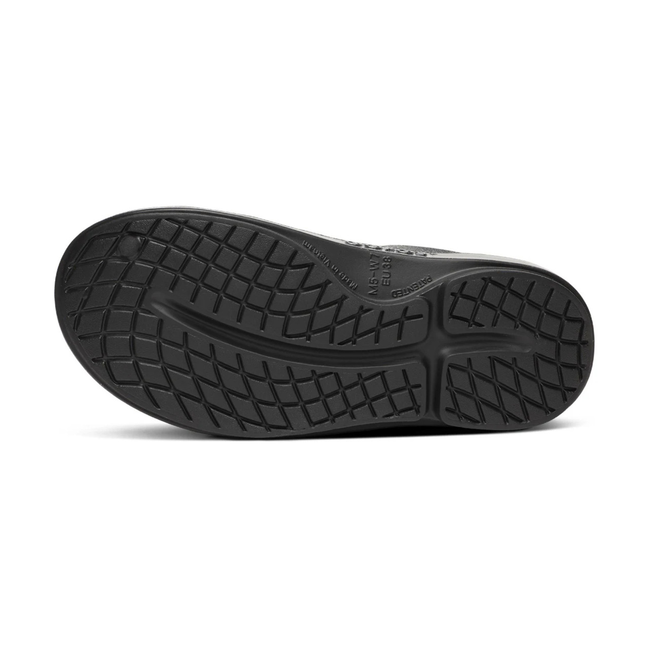 OOFOS Oocloog Luxe Black Sparkle Clogs - Free Shipping