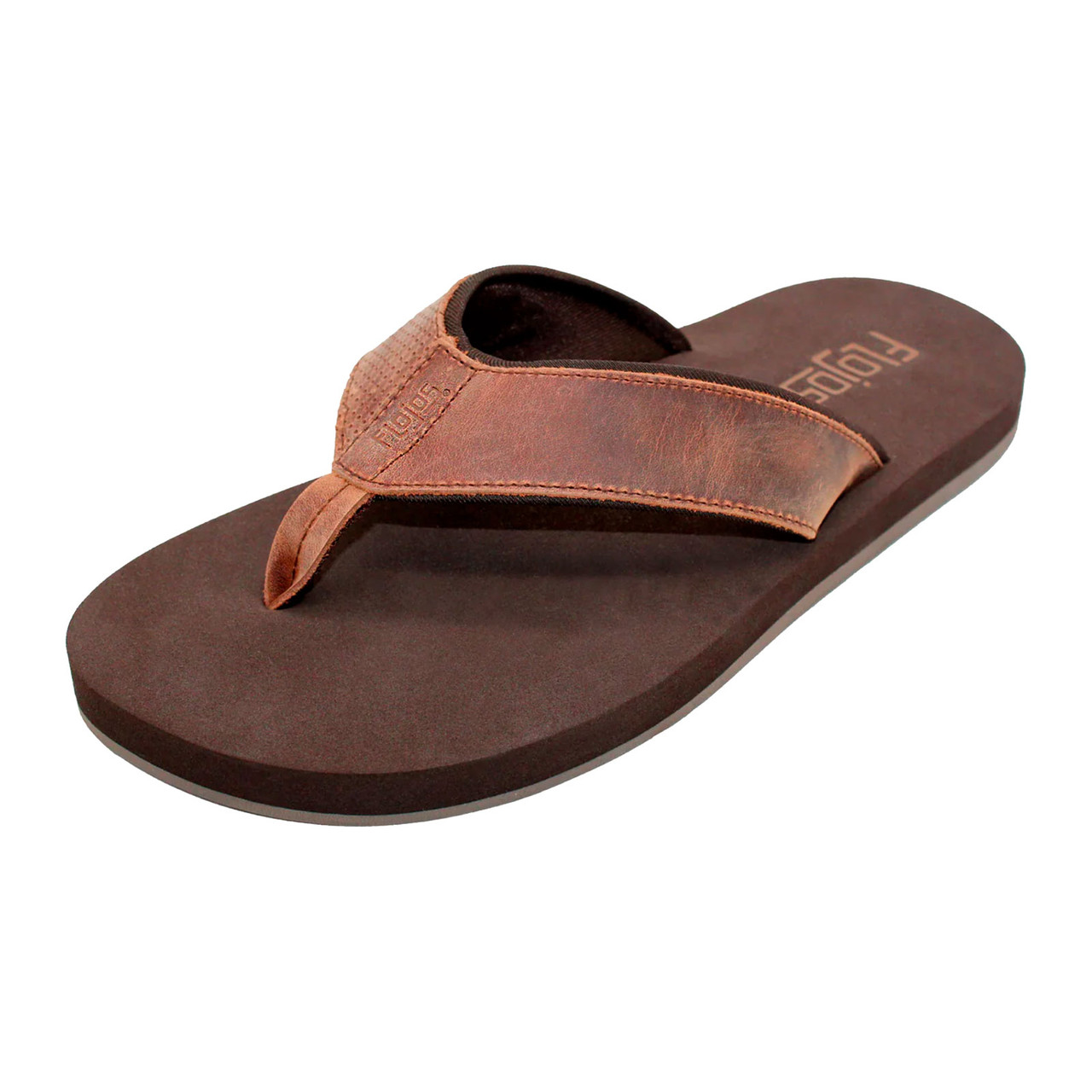 FLOJOS Men's Cole Select Leather Strap Sandal - Free Shipping