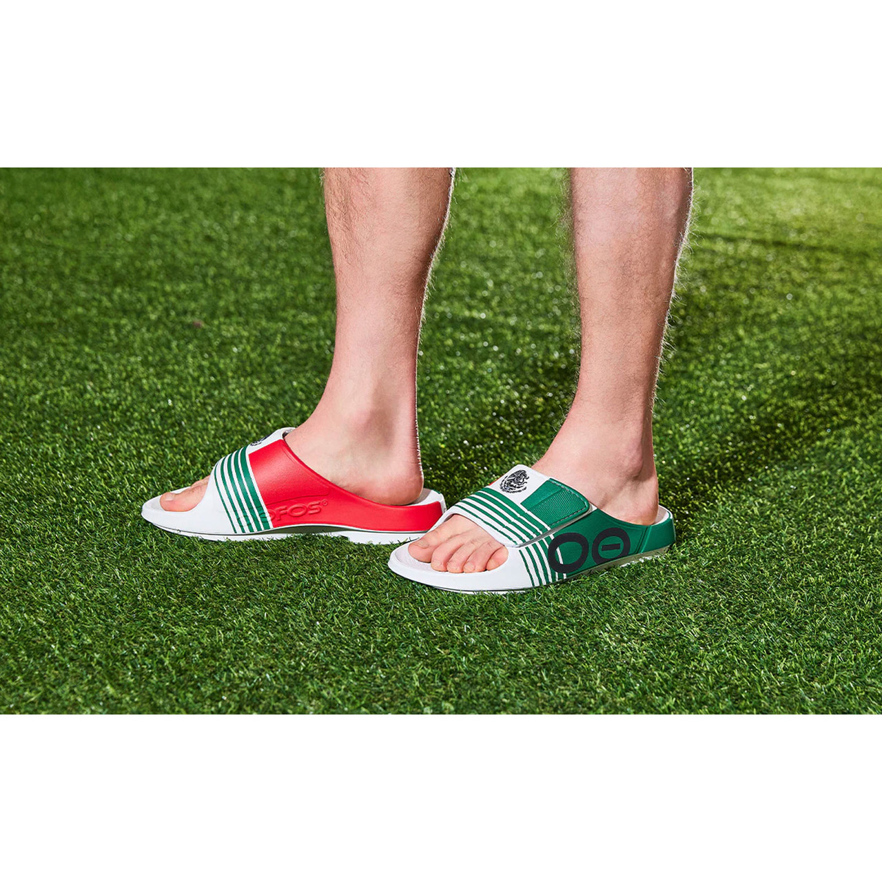 OOFOS OOahh Sport Flex Limited Mexico 26 Slide - Free Shipping