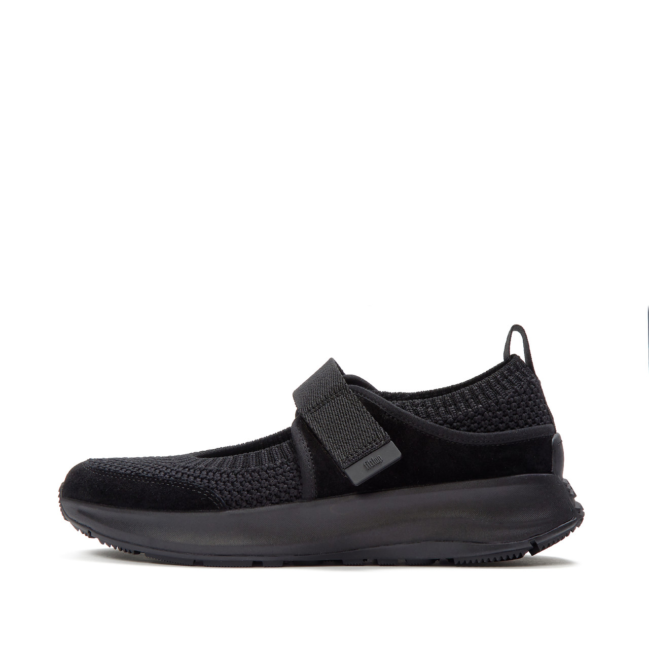 fitflop F-MODE FLOW スニーカーblack24cm美品です FITFLOP Women's F-Mode Flow Knit/Suede Mary Janes Sneakers - Free